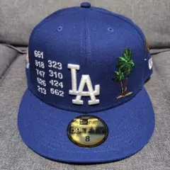 New Era LAキャップ 59FIFTY 刺繍 レア　ドジャース 63.5