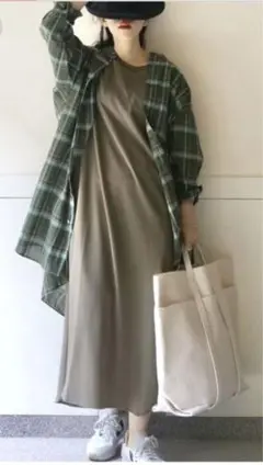 journal standard luxe チェックスタンドチュニック