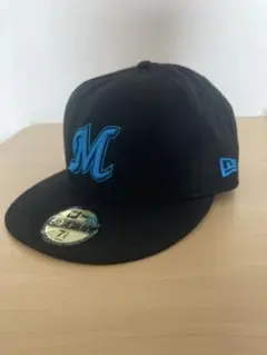 千葉ロッテマリーンズ　NEW ERA 廃盤　ブラック　ターコイズ　7 1/2