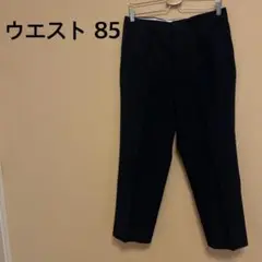 【メンズ】スラックス/長ズボン/ロングパンツ/黒/ブラック/シンプル