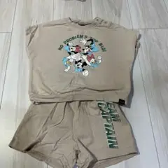 futafuta ミッキーマウス ショートパンツセット 90