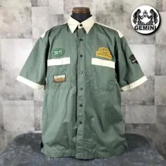 CAMEL TROPHY キャメル トロフィー ワッペン入り サファリシャツ