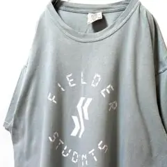 フィールダースチューデント Tシャツグリーン緑カーキXL古着