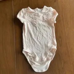 H&M ピンク ボディスーツ 9-12M