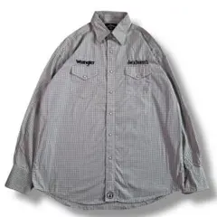 F587　【即購入OK】Wrangler×jack daniels長袖シャツ　L