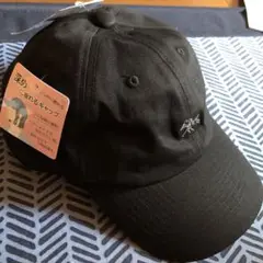 新品タグ付き　POLOCHAMPS 黒 ベースボールキャップ　深め