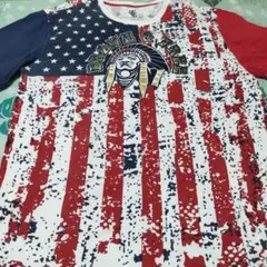 アメリカ国旗 Tシャツ NO208