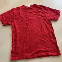 赤 コットン Tシャツ