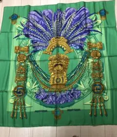エルメス シルクスカーフ カレ90 メキシコ