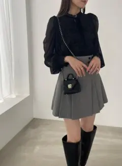 スナイデル　サイドプリーツスカショーパン　02