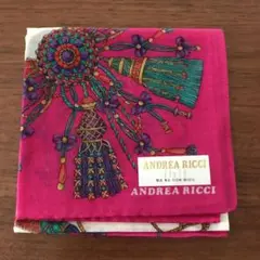 新品、未使用 ANDREA RICCI アンドレア リッチ ハンカチ