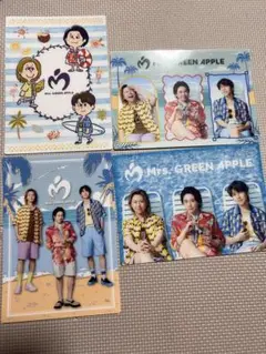 コンプ4枚ミセスローソンコラボMGA非売品ビジュアルシート