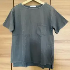 Tシャツ L ダークグレー サマンサモスモスブルー