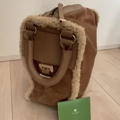 ケイトスペード スエードハンドバッグ