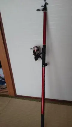投げ竿とリールセット