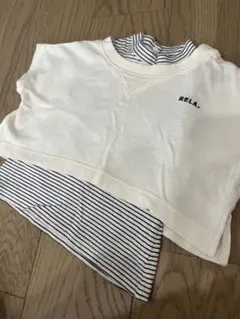 美品　RELA インナー付き半袖
