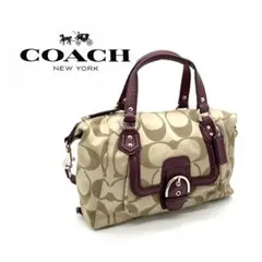 COACH トート ショルダーバッグシグネチャー 2WAY F24741
