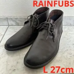 RAINFUBS PVCレインブーツ PLUBOチャッカブーツ　Lサイズ27cm