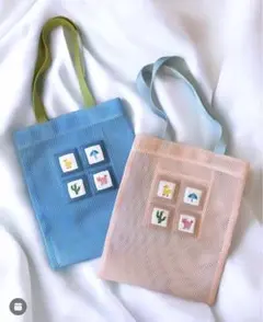 Mojocamer モジョカマー メッシュトートバッグ ピンク 新品