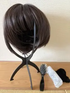 ブライトララ エアリーサイドショート ショコラブラウン フリーサイズ ウイッグ