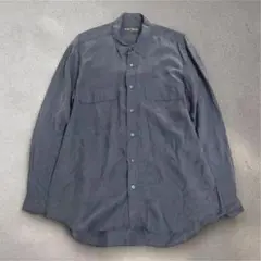 ALAIN DELON アランドロン　長袖シャツ　L メンズ　絹100%