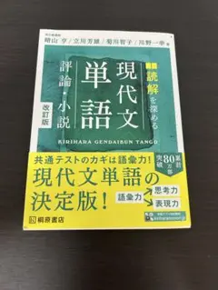 新品・未使用　現代文/単語 改訂版　読解を深める　評論・小説