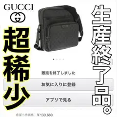 【現行美品★】GUCCI グッチショルダーバッグ カメラバッグ GG柄 PVC
