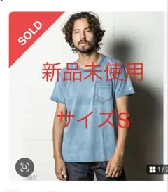 TMT インディゴTシャツ　Sサイズ　新品