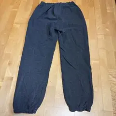 リラックスフィット ダークグレー パンツ