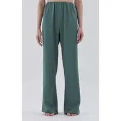 ENOF ace straight pants ブラック　サイズL アセテート ENOF（イナフ）の「ace straight pants（その他パンツ）」 - WEAR