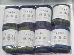 毛糸 ごしょう産業 NEW cake ケーク 8玉セット