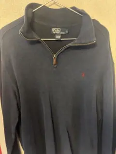 POLO RALPH LAUREN ハーフジップ　ネイビー　紺