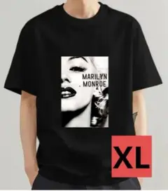 新品未使用 マリリン・モンロー ブラック Tシャツ XLサイズ 商品番号F