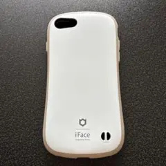 iFace iPhone8用ホワイトハードケース