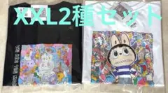 XXL サイズ　UNIQLO POP MART UT ラブブ　Tシャツ