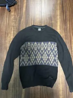 Volcom 幾何学模様 ニットセーター