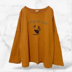 【サマンサモスモス ムーミン】長袖Tシャツ ロンT リトルミイ(F)綿100 上
