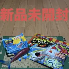 【新品未開封】シャークアタック&co. ノコギリエイ（ローソンブルー）
