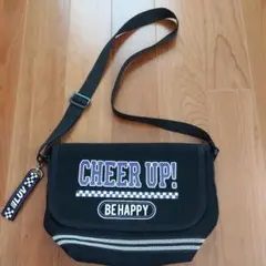 CHEER UP! ショルダーバッグ ブラック