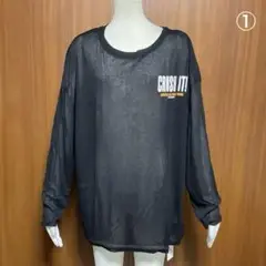 CRUSH IT! 長袖Tシャツ 黒　新品