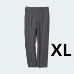 スマートアンクルパンツ ダークグレー XL ユニクロ