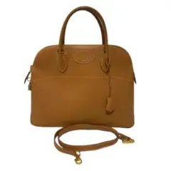 ☆ 超美品 HERMES エルメス ポリード バッグ キャメル