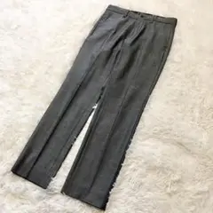 美品✨ B-THREE MEN ビースリー スラックス ストレッチ ダークグレー