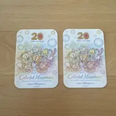 ダッフィー ステッカー　シール　非売品