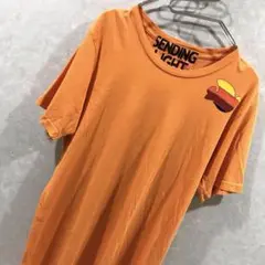 USA製 FREE CITY 小鳥 Tシャツ オレンジ M