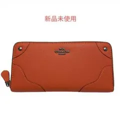 ✨新品・未使用✨COACH コーチ オレンジ 長財布(男女兼用)
