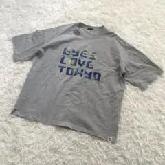 GU ジーユー 半袖 Tシャツ 澁谷忠臣 コラボ グレー メンズ　XLサイズ