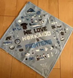 WE LOVE HOKKAIDO & FIGHTERS スイングタオル
