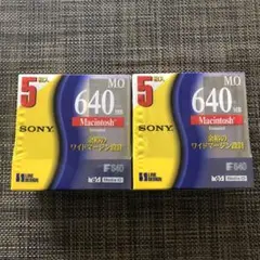 SONY MOディスク 640MB 5枚×2セット