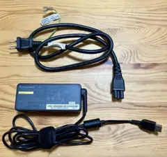 ACアダプター 20V-3.25A Lenovo 角型プラグ 中古・動作確認済